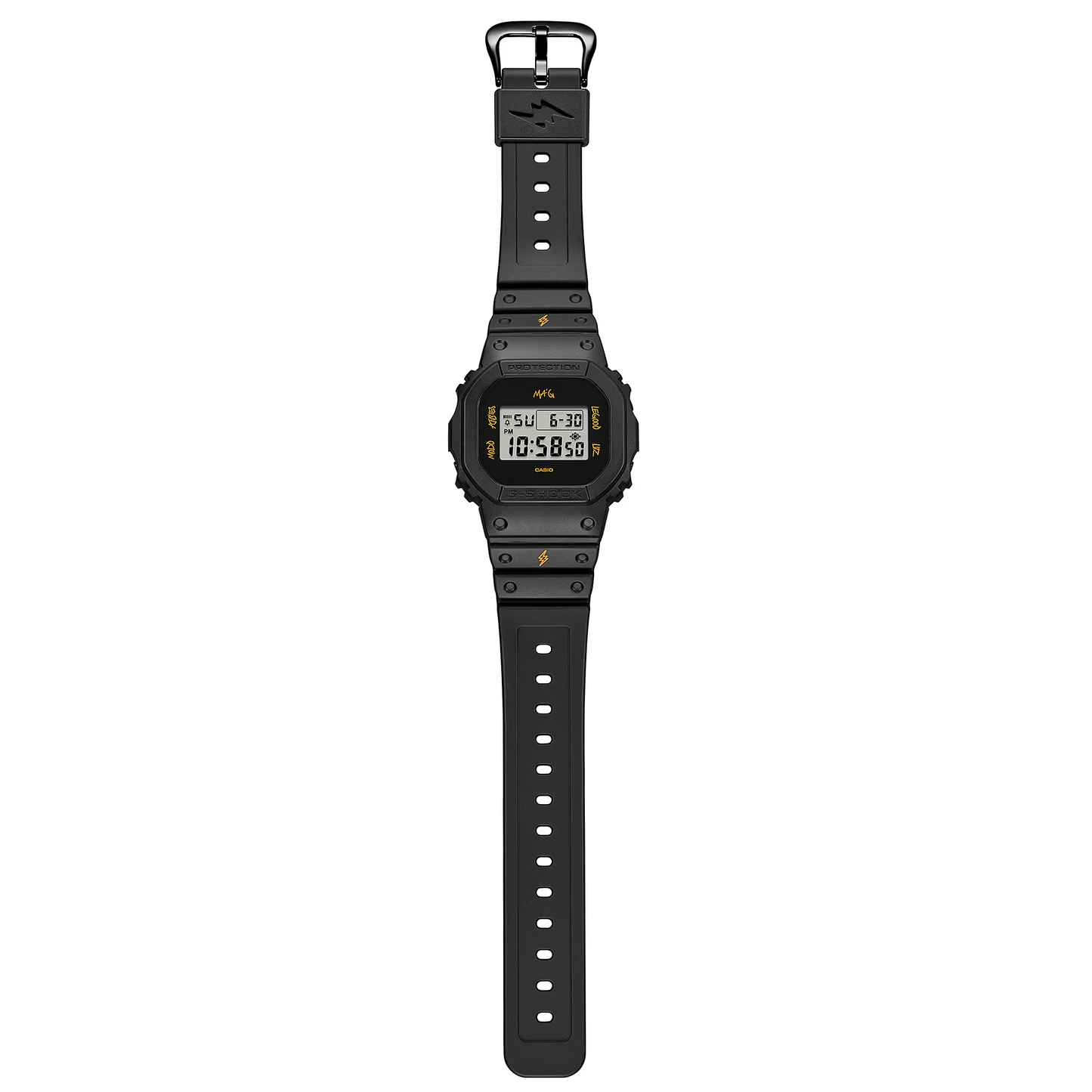 G-SHOCK J Balvin Collaboration model Changing BandsSet Men Watch DWE-5600JB-1A9DR