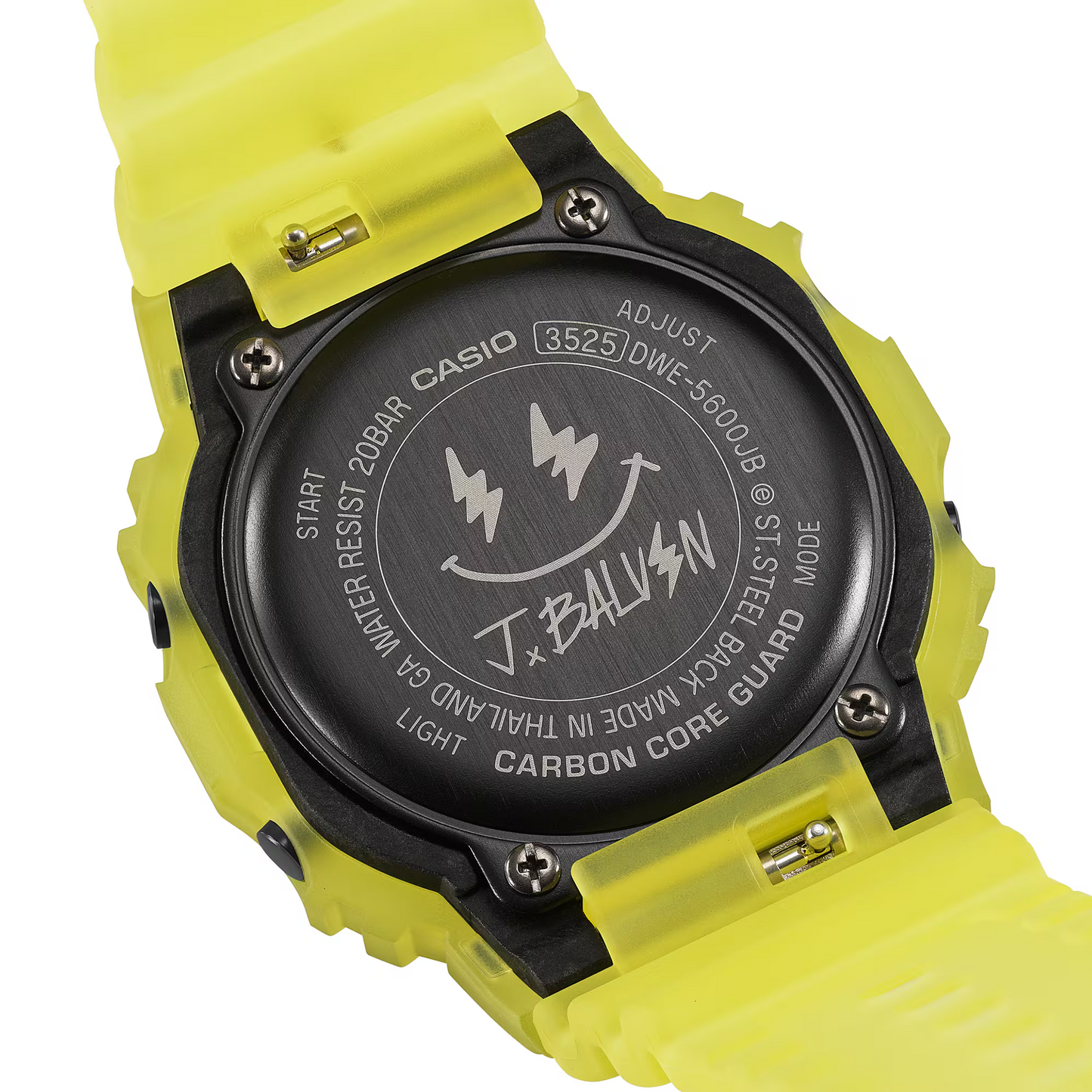 G-SHOCK J Balvin Collaboration model Changing BandsSet Men Watch DWE-5600JB-1A9DR