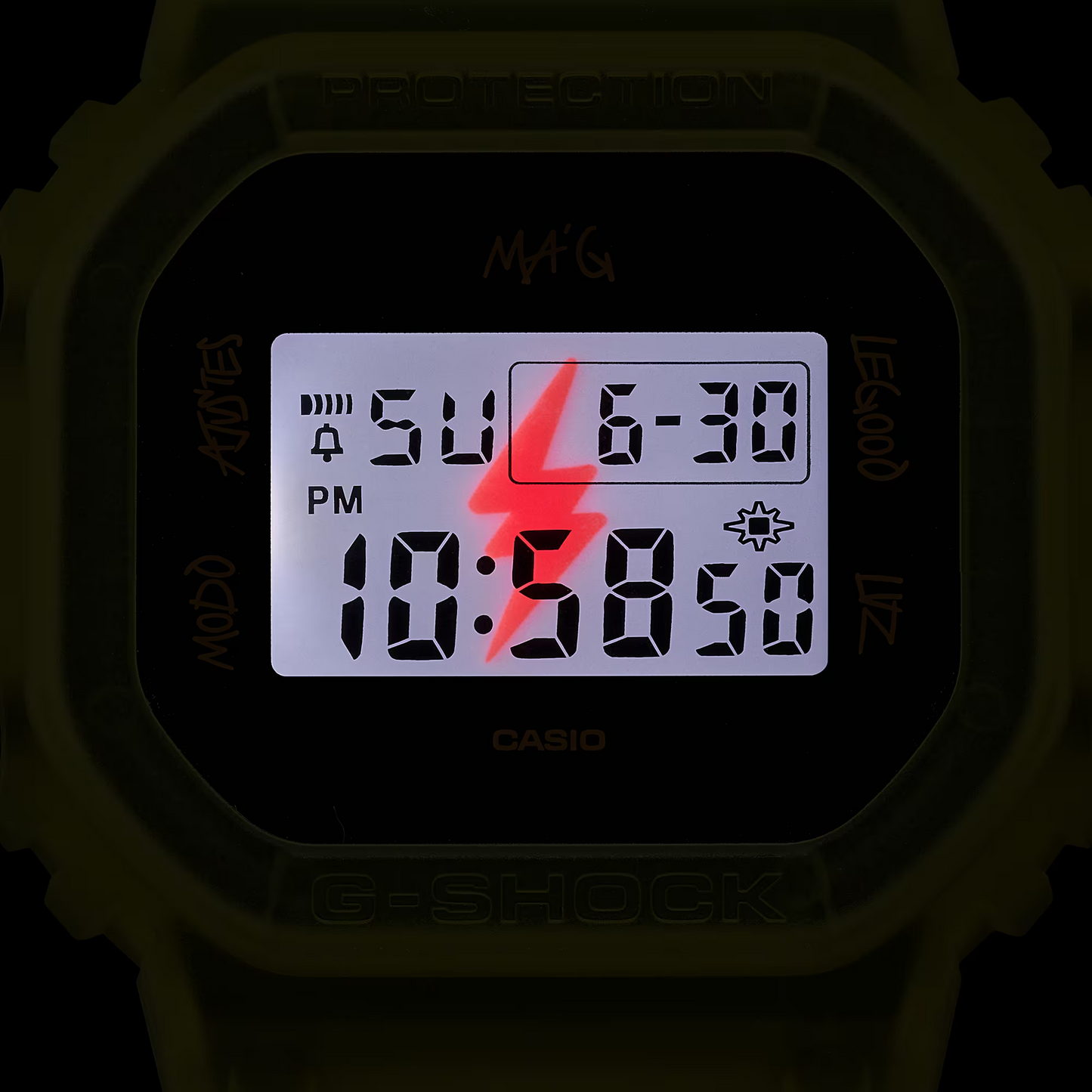 G-SHOCK J Balvin Collaboration model Changing BandsSet Men Watch DWE-5600JB-1A9DR