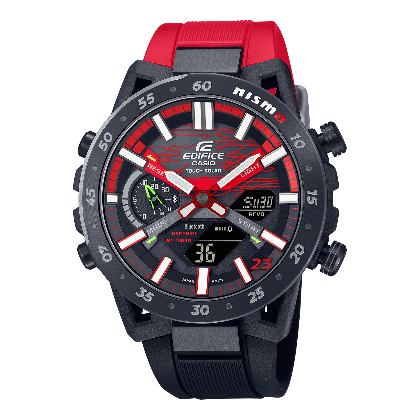 EDIFICE SMARTPHONE LINK NISMO MY23 limited-edition Men Watch ECB-2000NIS-1ADR