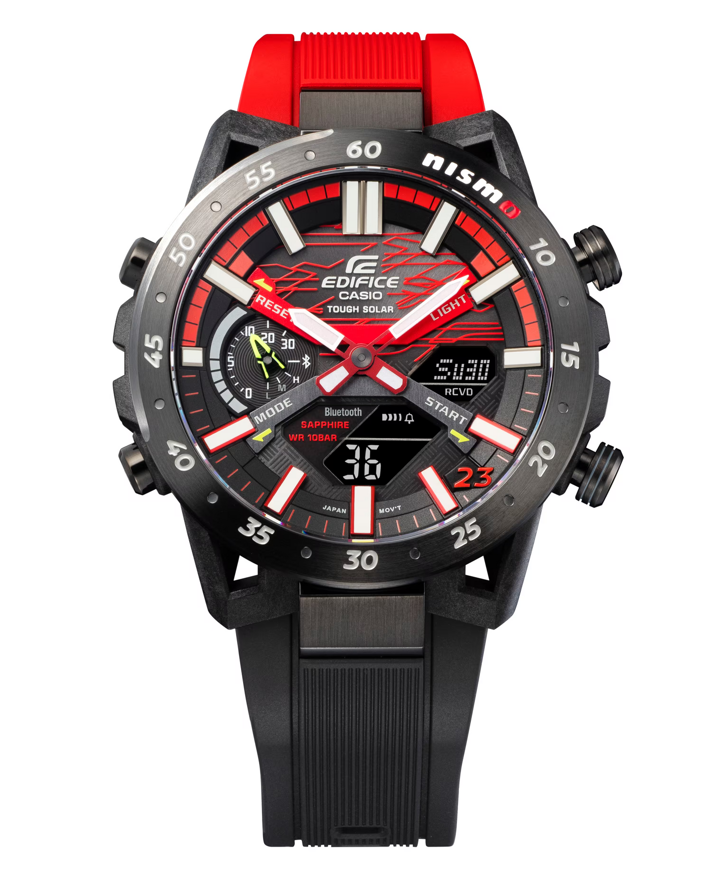 EDIFICE SMARTPHONE LINK NISMO MY23 limited-edition Men Watch ECB-2000NIS-1ADR