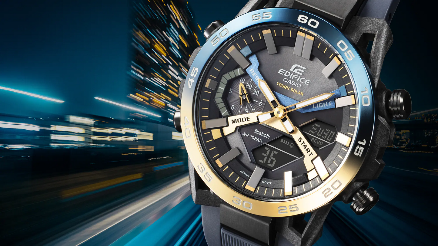 EDIFICE SMARTPHONE LINK SOSPENSIONE MEN WATCH ECB-2000NP-1ADF