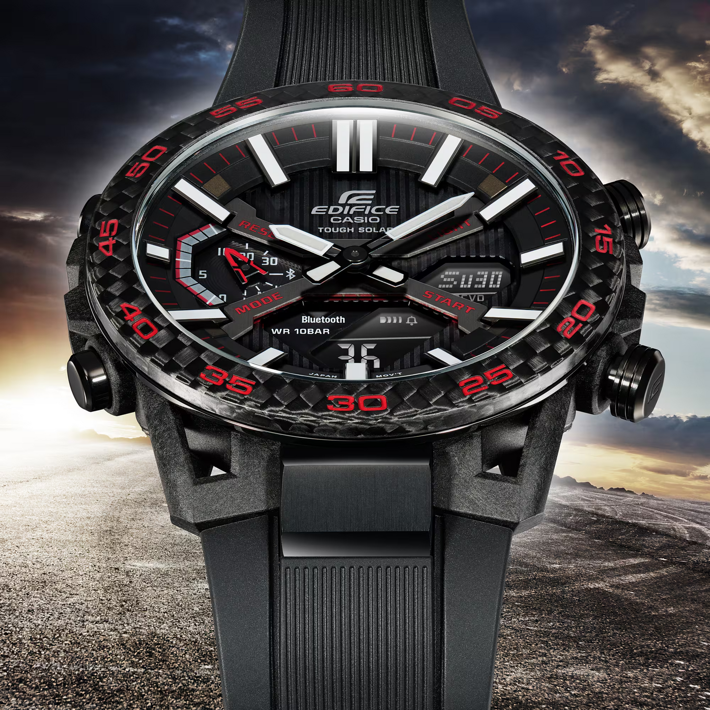 EDIFICE SMARTPHONE LINK MEN WATCH ECB-2000PB-1ADF