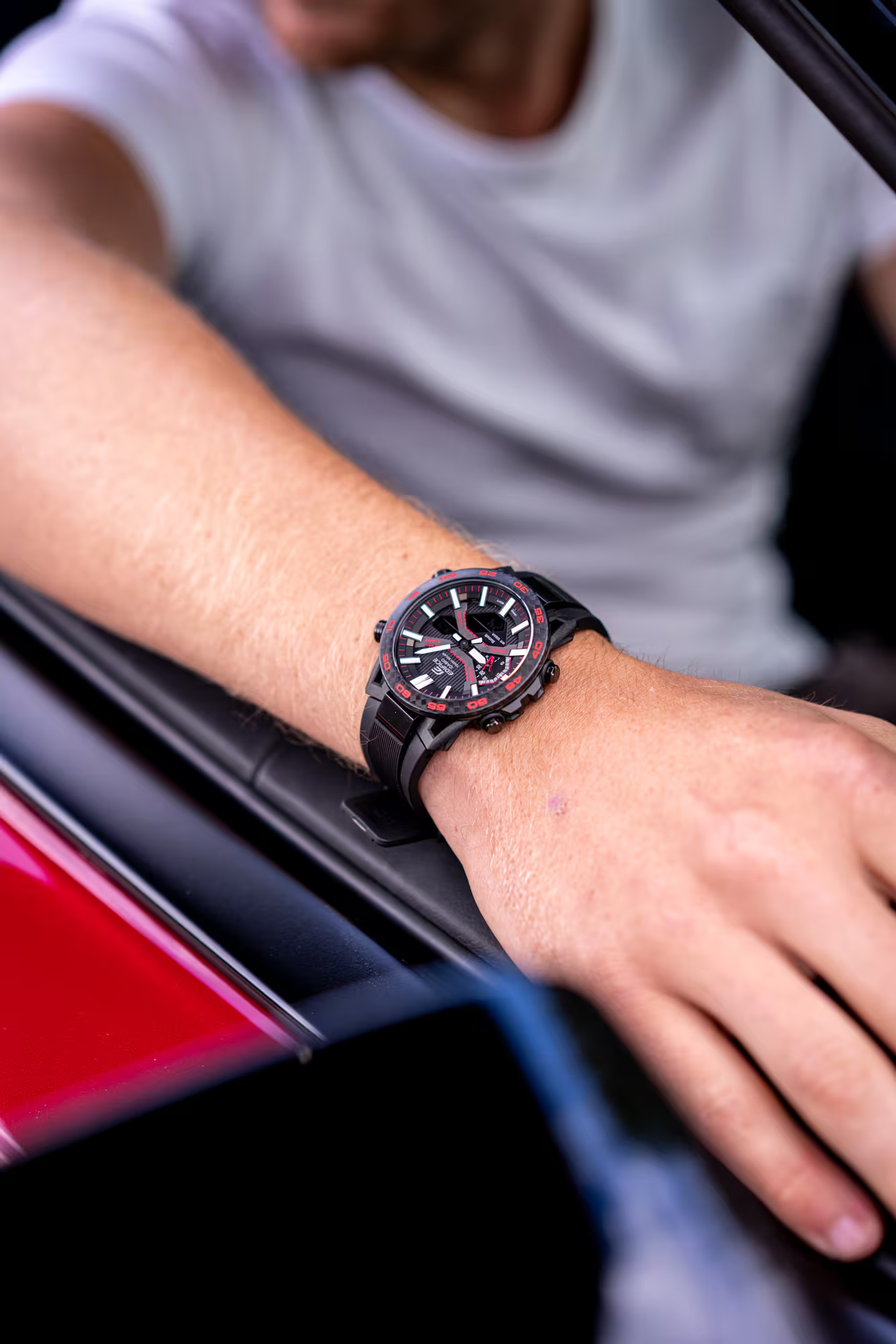 EDIFICE SMARTPHONE LINK MEN WATCH ECB-2000PB-1ADF