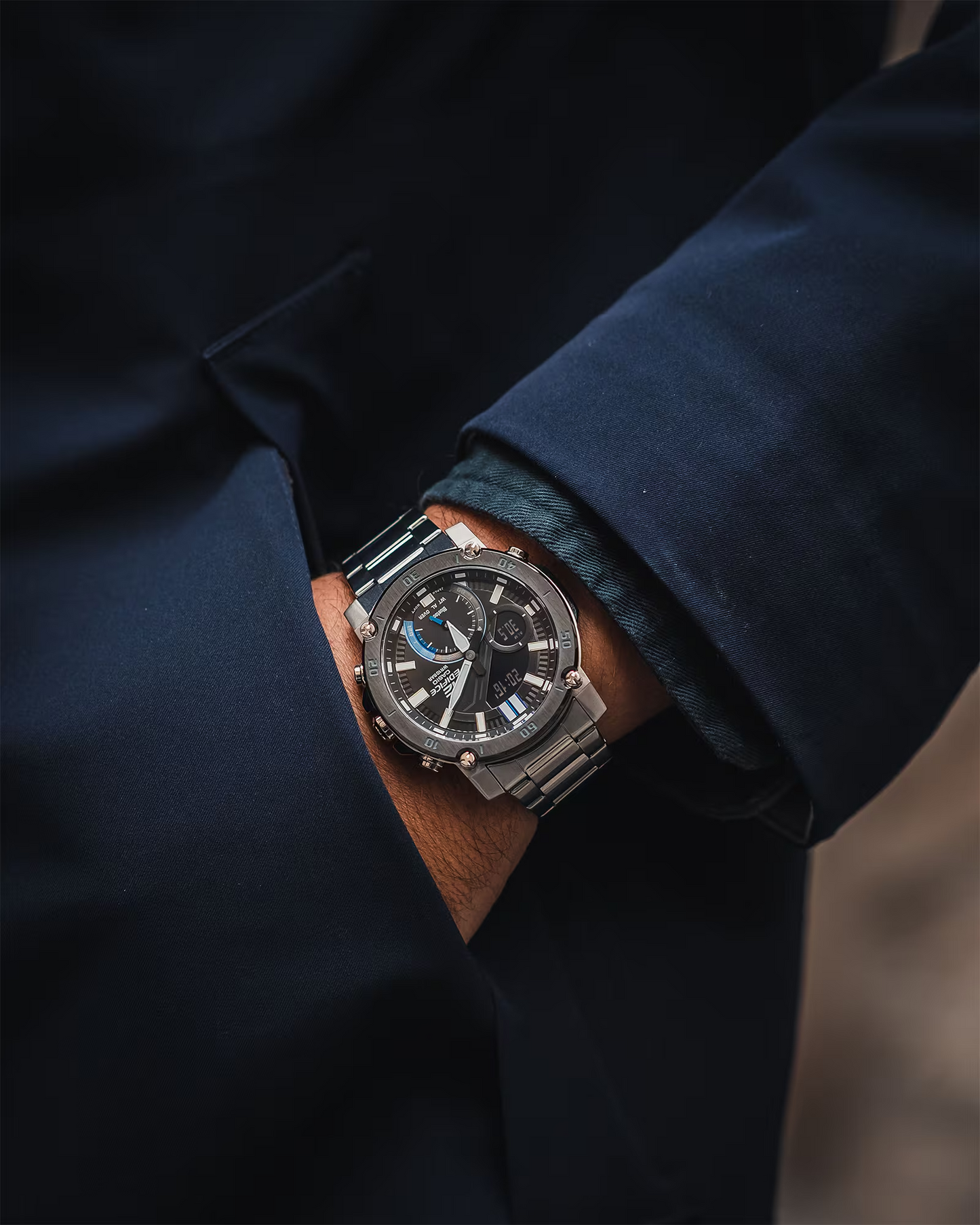 EDIFICE SMARTPHONE LINK MEN WATCH ECB-20DB-1ADF