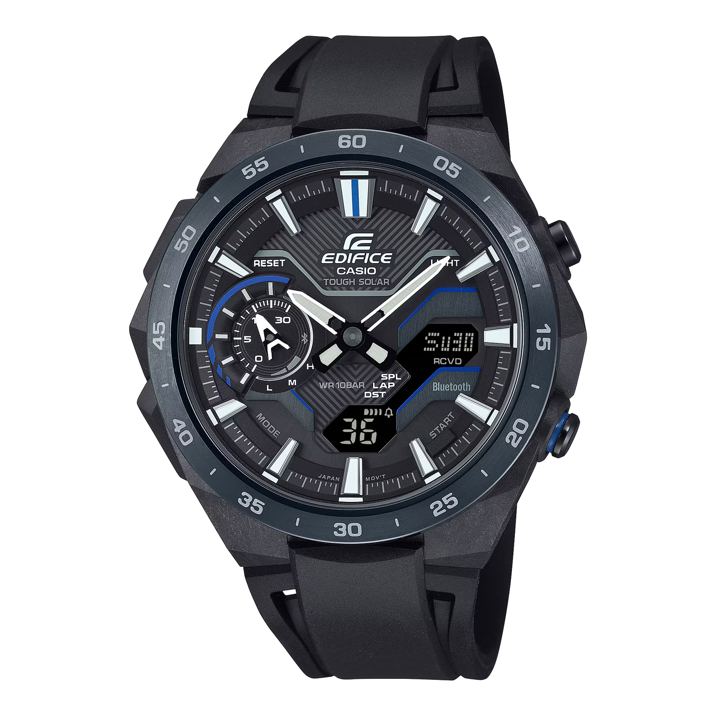 EDIFICE SMARTPHONE LINK WINDFLOW MEN WATCH ECB-2200PB-1ADF