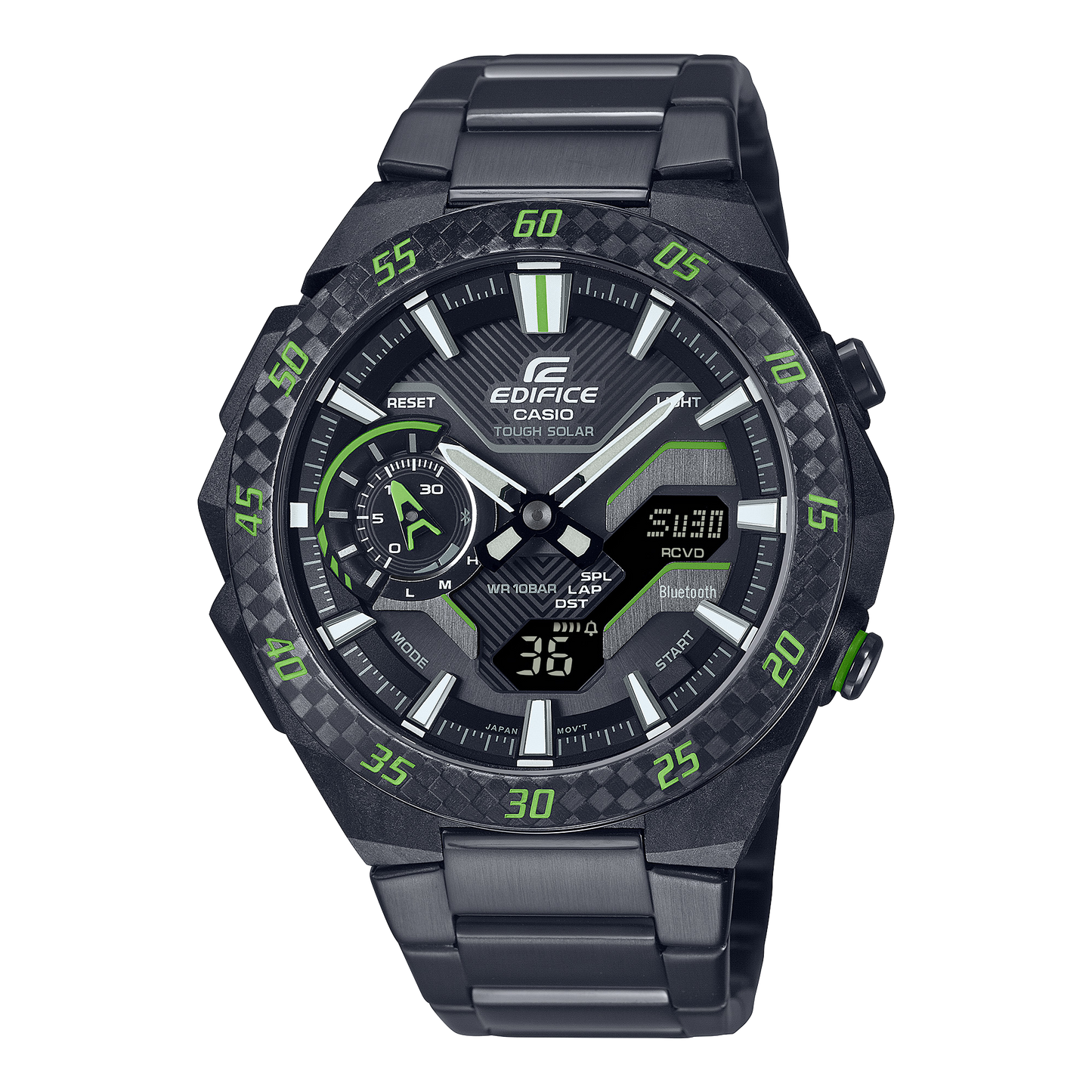 EDIFICE SMARTPHONE LINK MENS WATCH ECB-2200RC-1A3DF