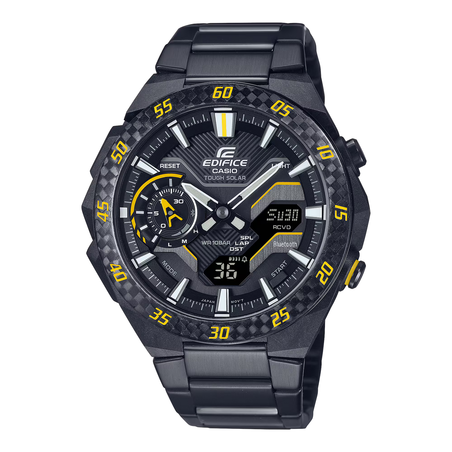 EDIFICE SMARTPHONE LINK MENS WATCH ECB-2200RC-1A9DF