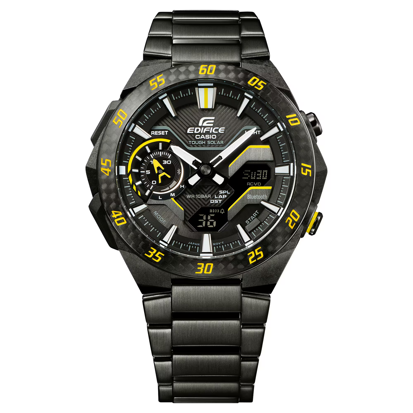 EDIFICE SMARTPHONE LINK MENS WATCH ECB-2200RC-1A9DF