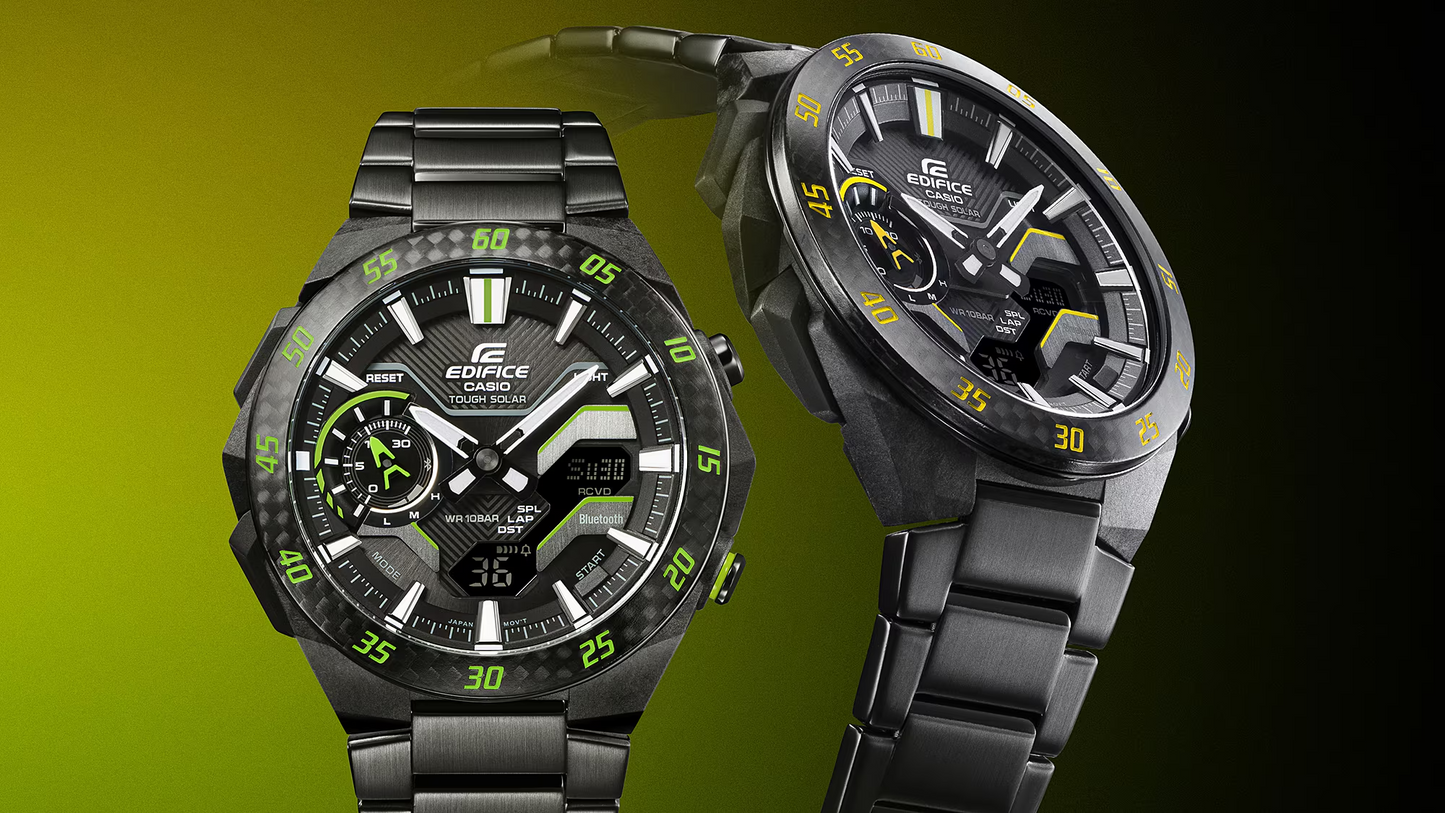 EDIFICE SMARTPHONE LINK MENS WATCH ECB-2200RC-1A3DF