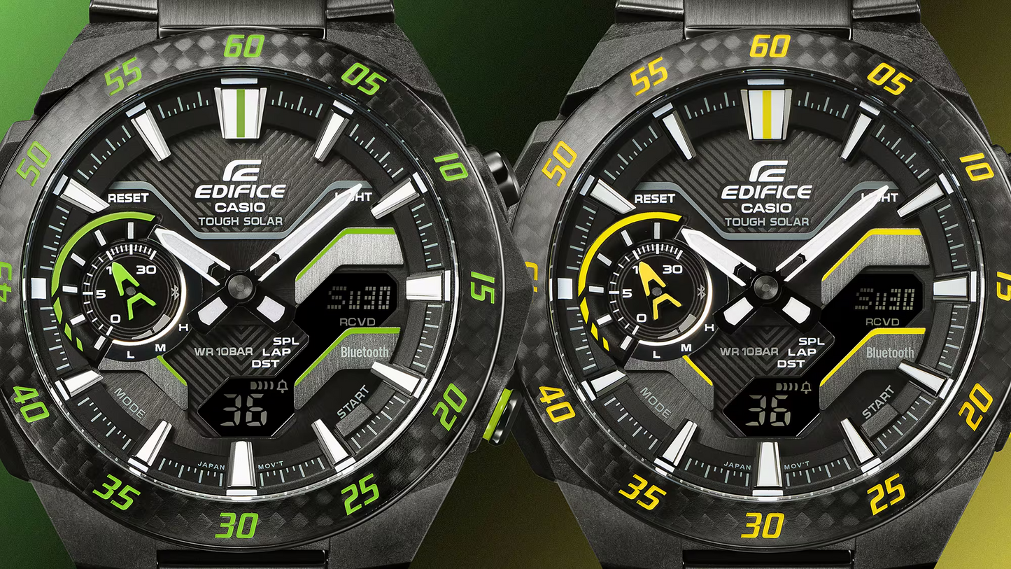 EDIFICE SMARTPHONE LINK MENS WATCH ECB-2200RC-1A3DF