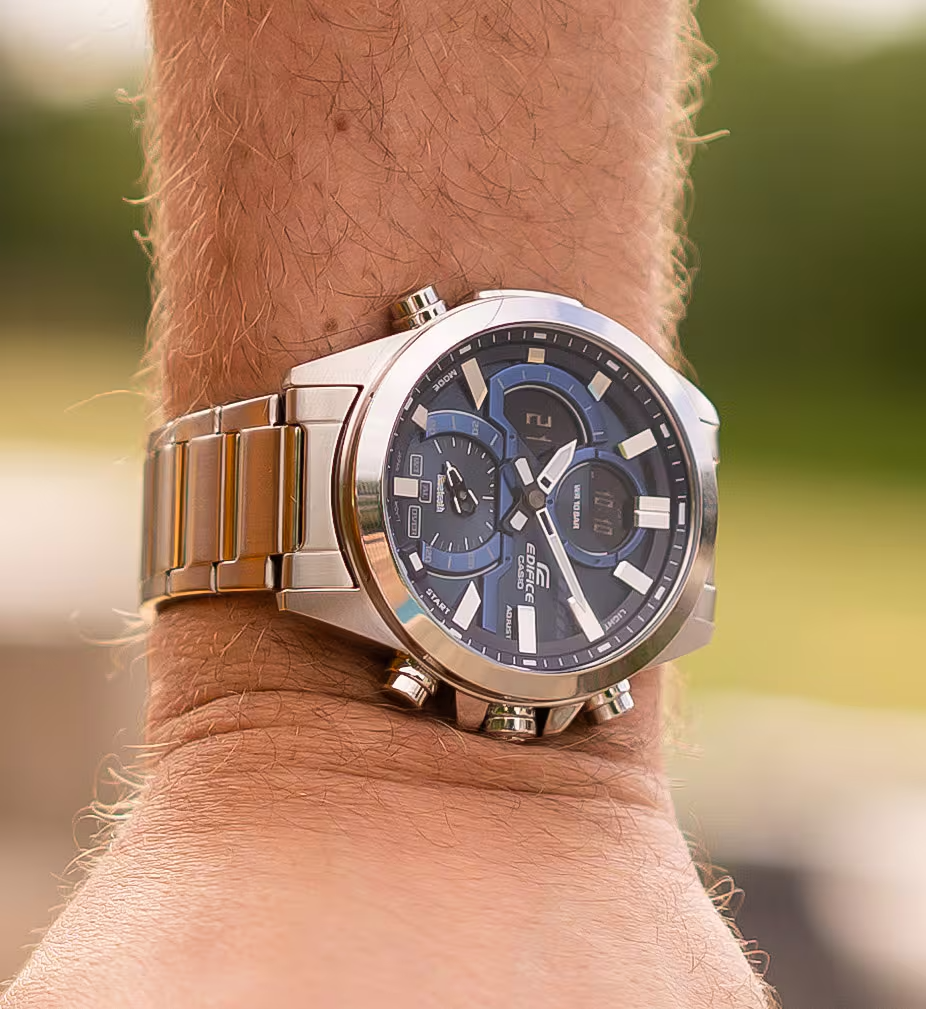 EDIFICE SMARTPHONE LINK MEN WATCH ECB-30D-2ADF