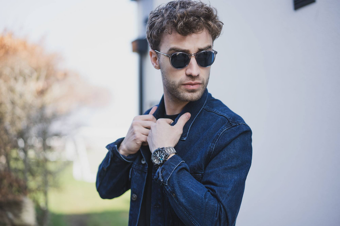 EDIFICE SMARTPHONE LINK MEN WATCH ECB-40DB-1ADF