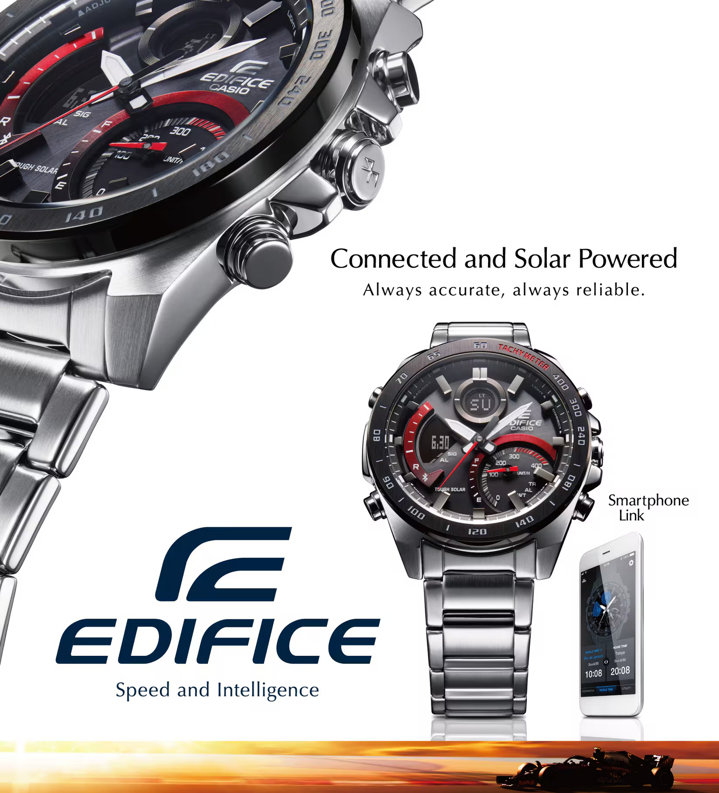 Casio Edifice ECB-900DB-1ADR Smartphone Link Watch