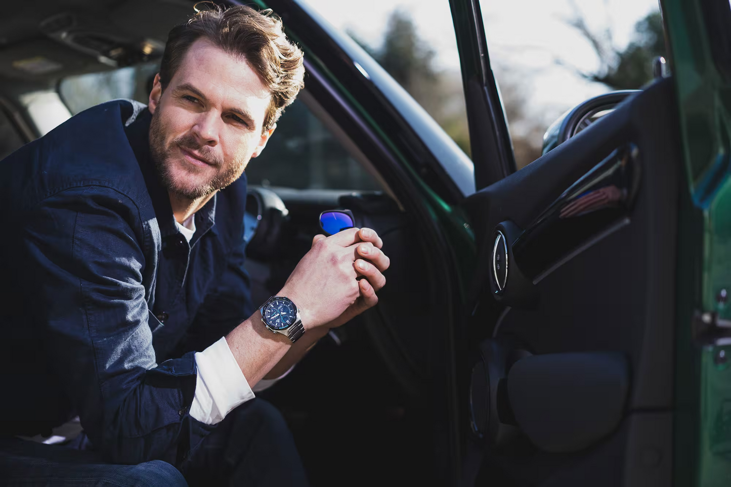 EDIFICE SMARTPHONE LINK MEN WATCH ECB-950DB-1ADF