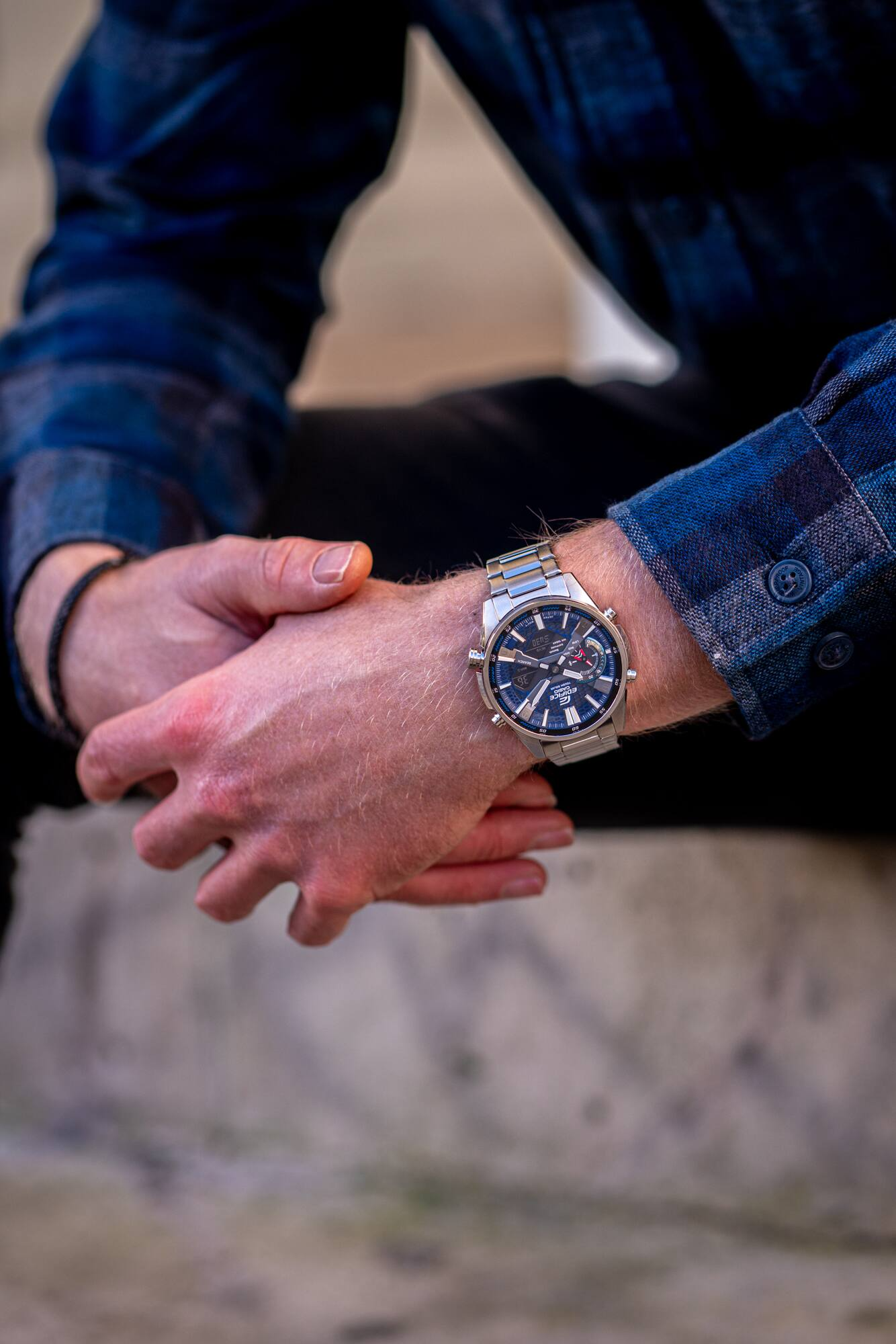EDIFICE SMARTPHONE LINK WATCH ECB-S100D-2ADF