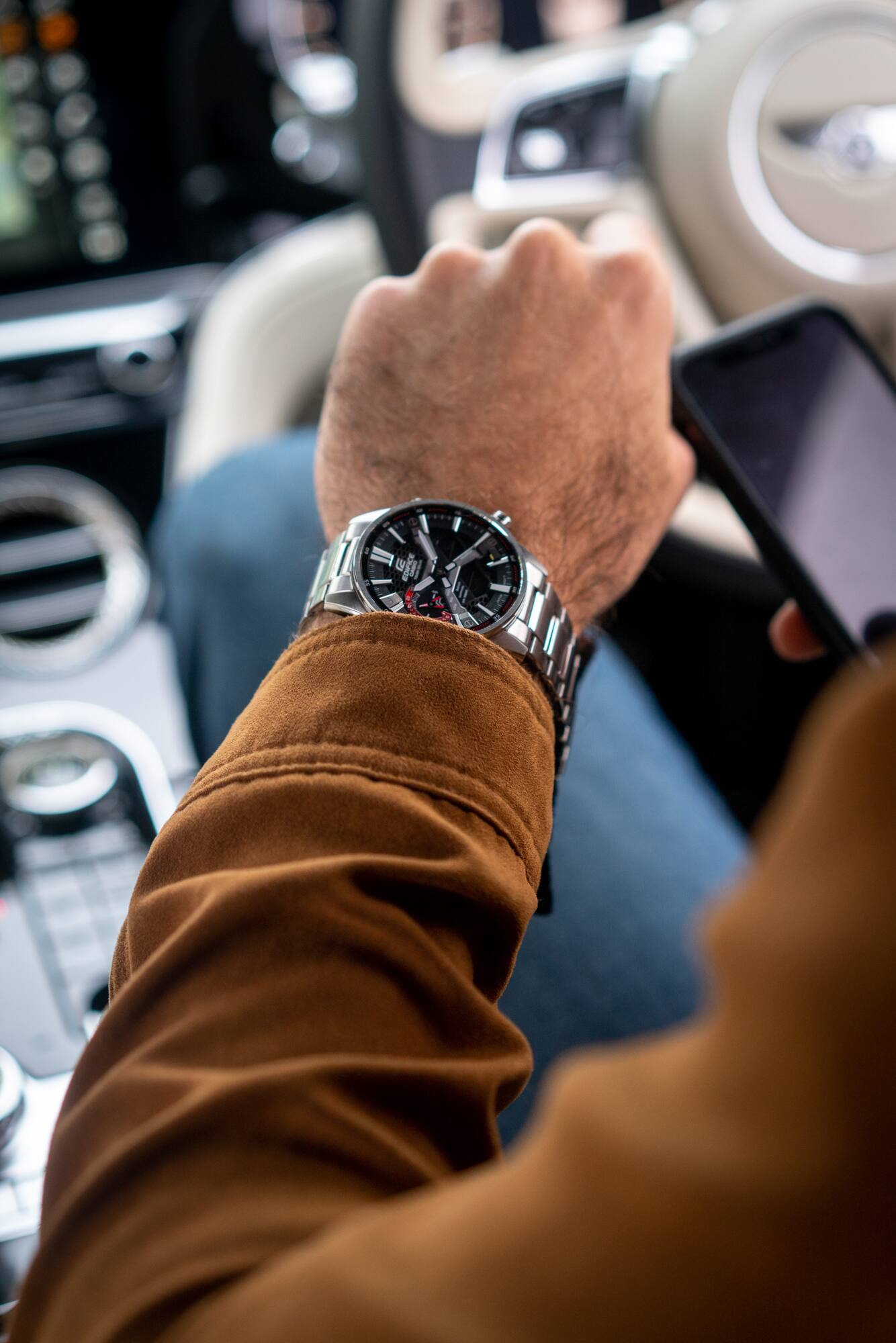 EDIFICE SMARTPHONE LINK WATCH ECB-S100D-1ADF