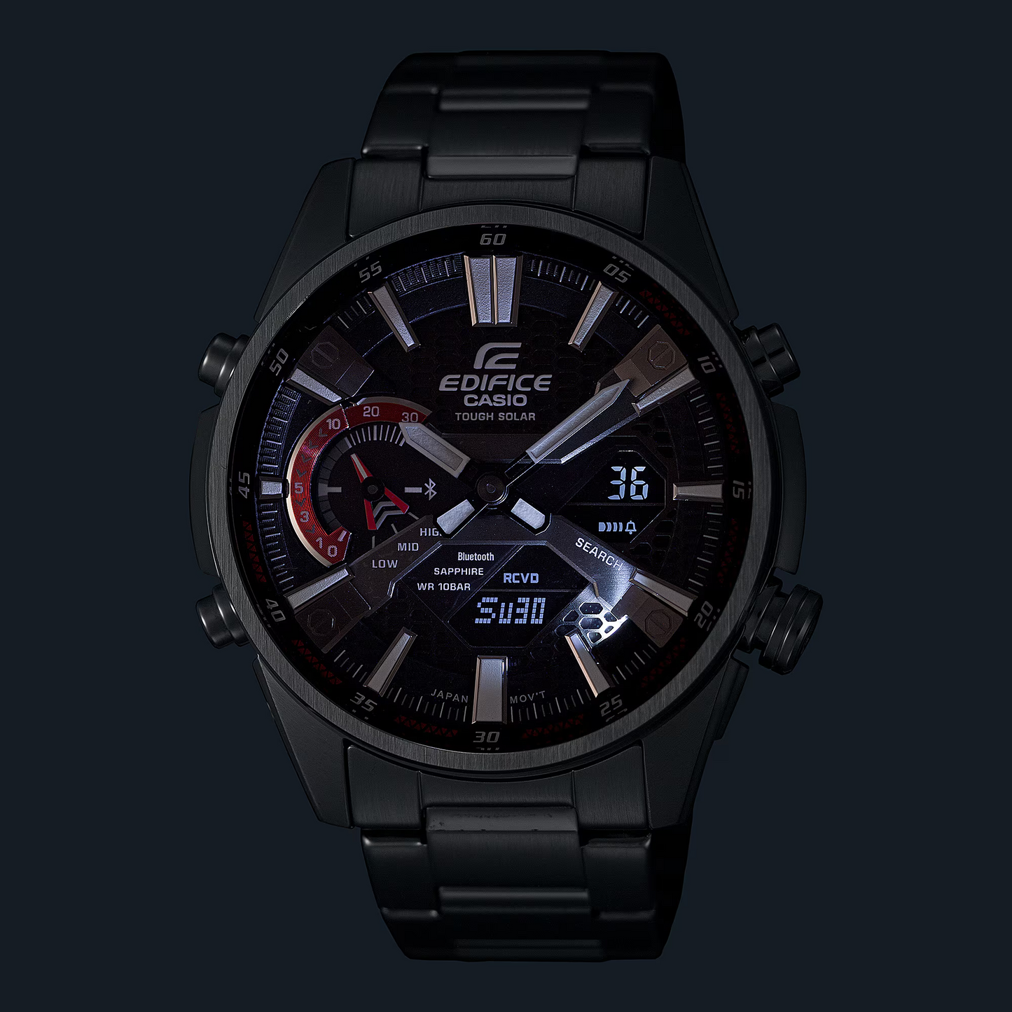 EDIFICE SMARTPHONE LINK WATCH ECB-S100D-1ADF