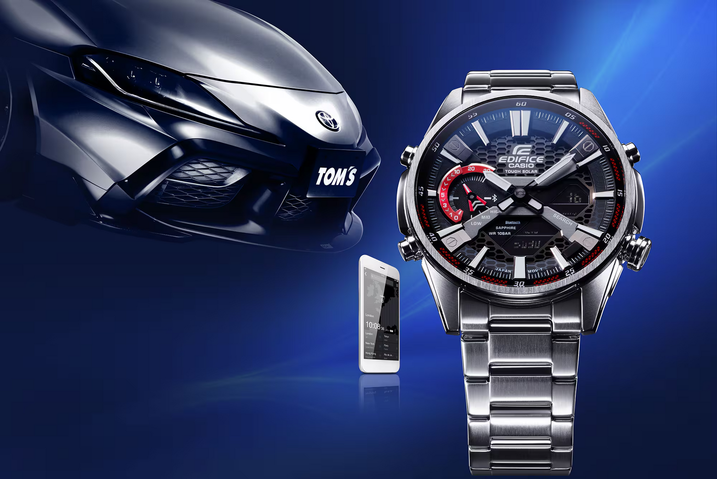 EDIFICE SMARTPHONE LINK WATCH ECB-S100D-1ADF