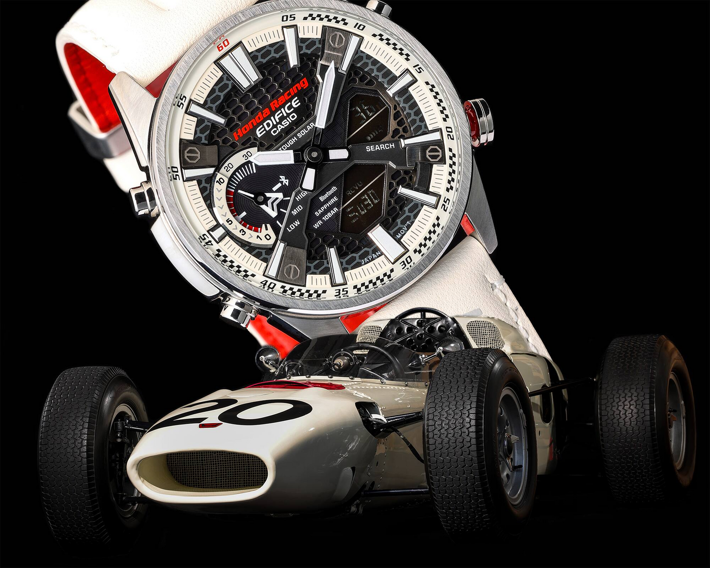 EDIFICE SMARTPHONE LINK WATCH ECB-S100HR-1ADR