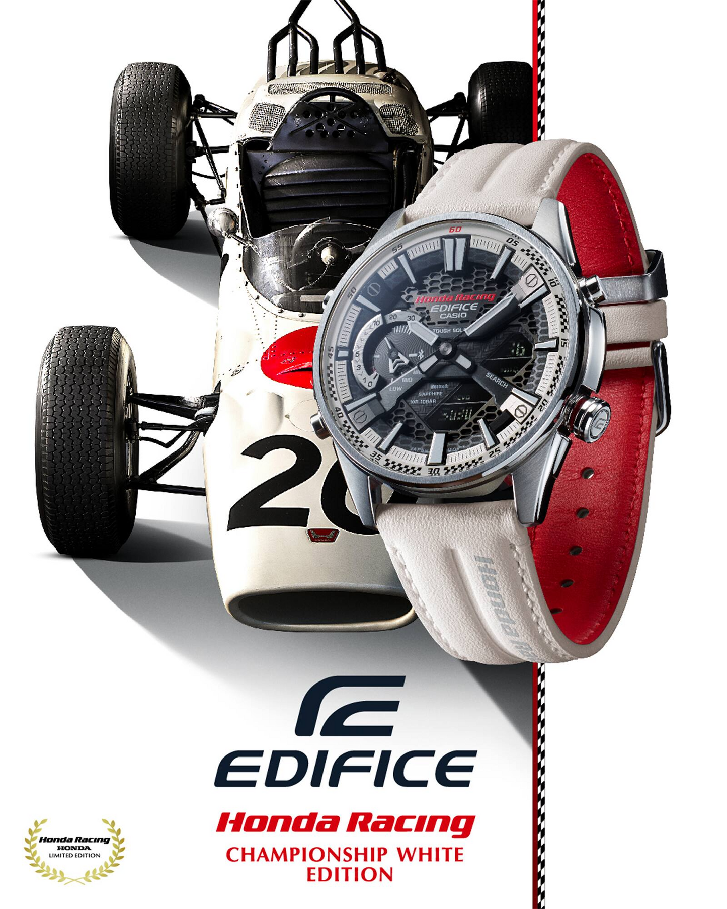 EDIFICE SMARTPHONE LINK WATCH ECB-S100HR-1ADR
