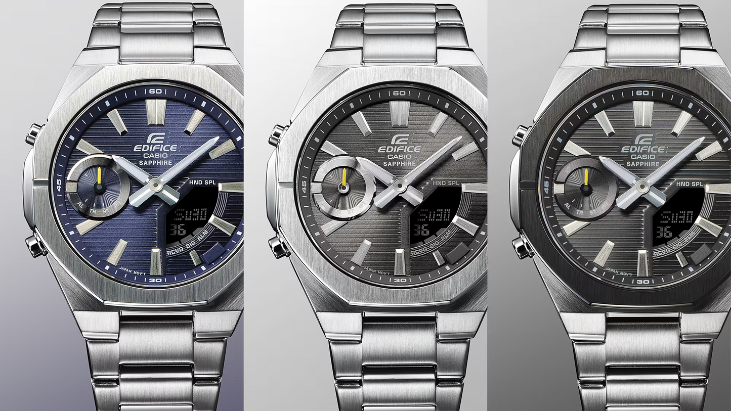EDIFICE SMARTPHONE LINK MENS WATCH ECB-S10D-8ADF