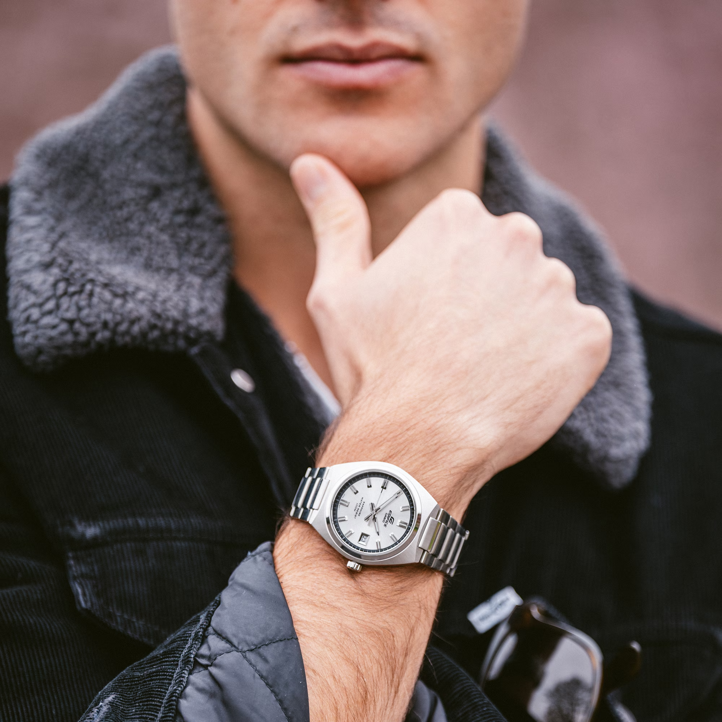 EDIFICE STANDARD ANALOG MENS WATCH EFB-109D-7AVDF