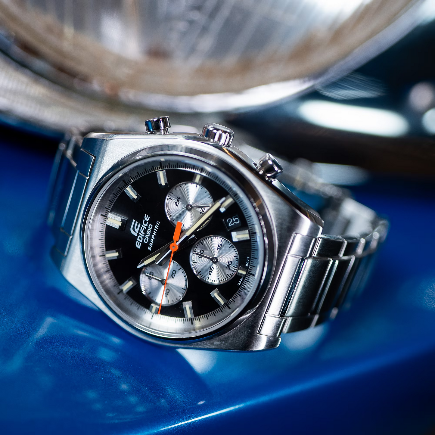 EDIFICE STANDARD CHRONOGRAPH MEN WATCH EFB-730D-1AVUDF