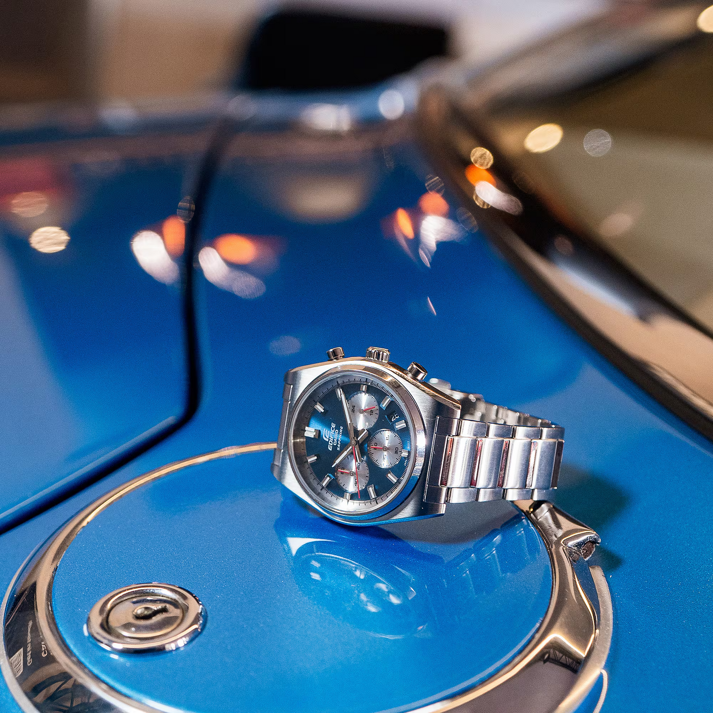 EDIFICE STANDARD CHRONOGRAPH MEN WATCH EFB-730D-2AVUDF