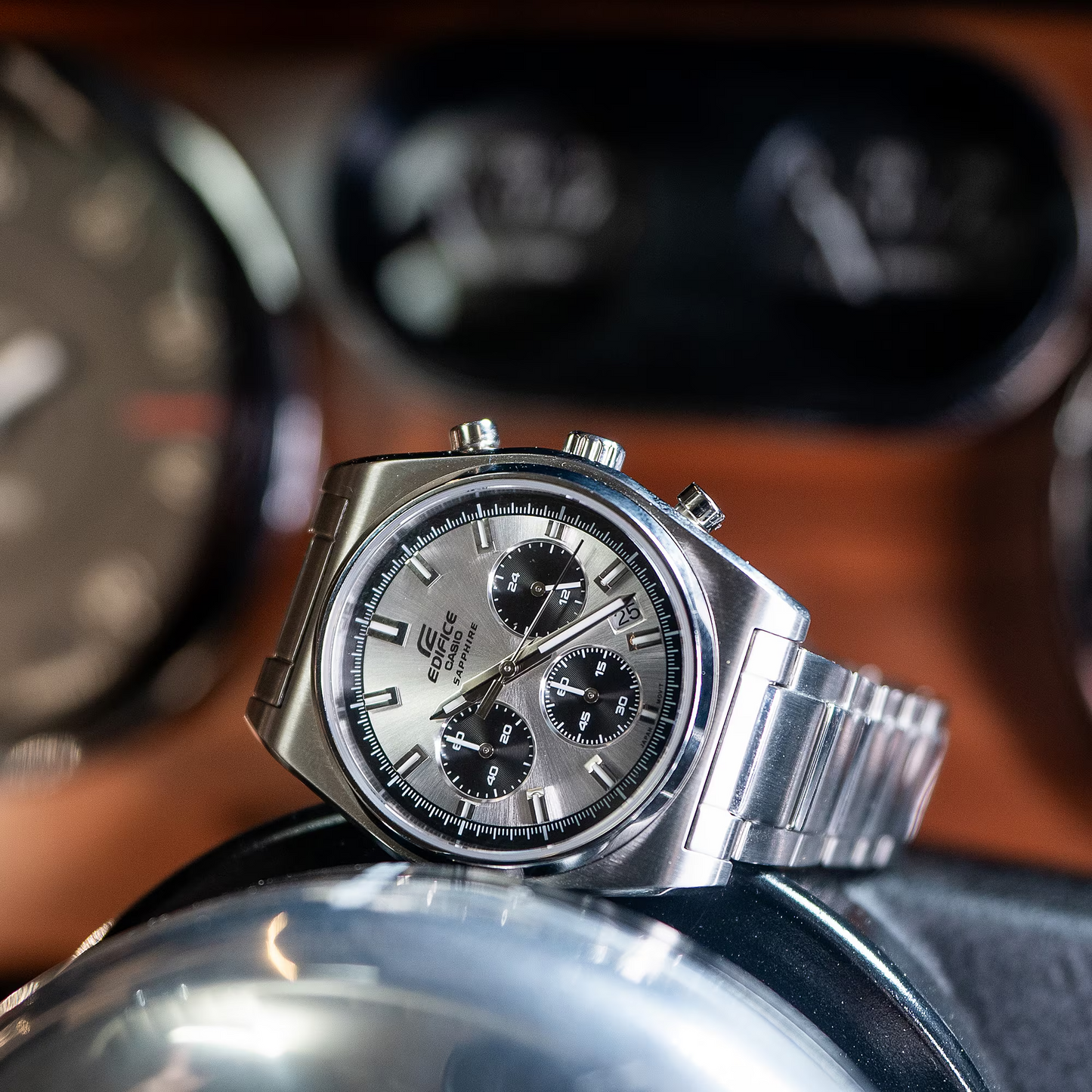 EDIFICE STANDARD CHRONOGRAPH MEN WATCH EFB-730D-7AVUDF