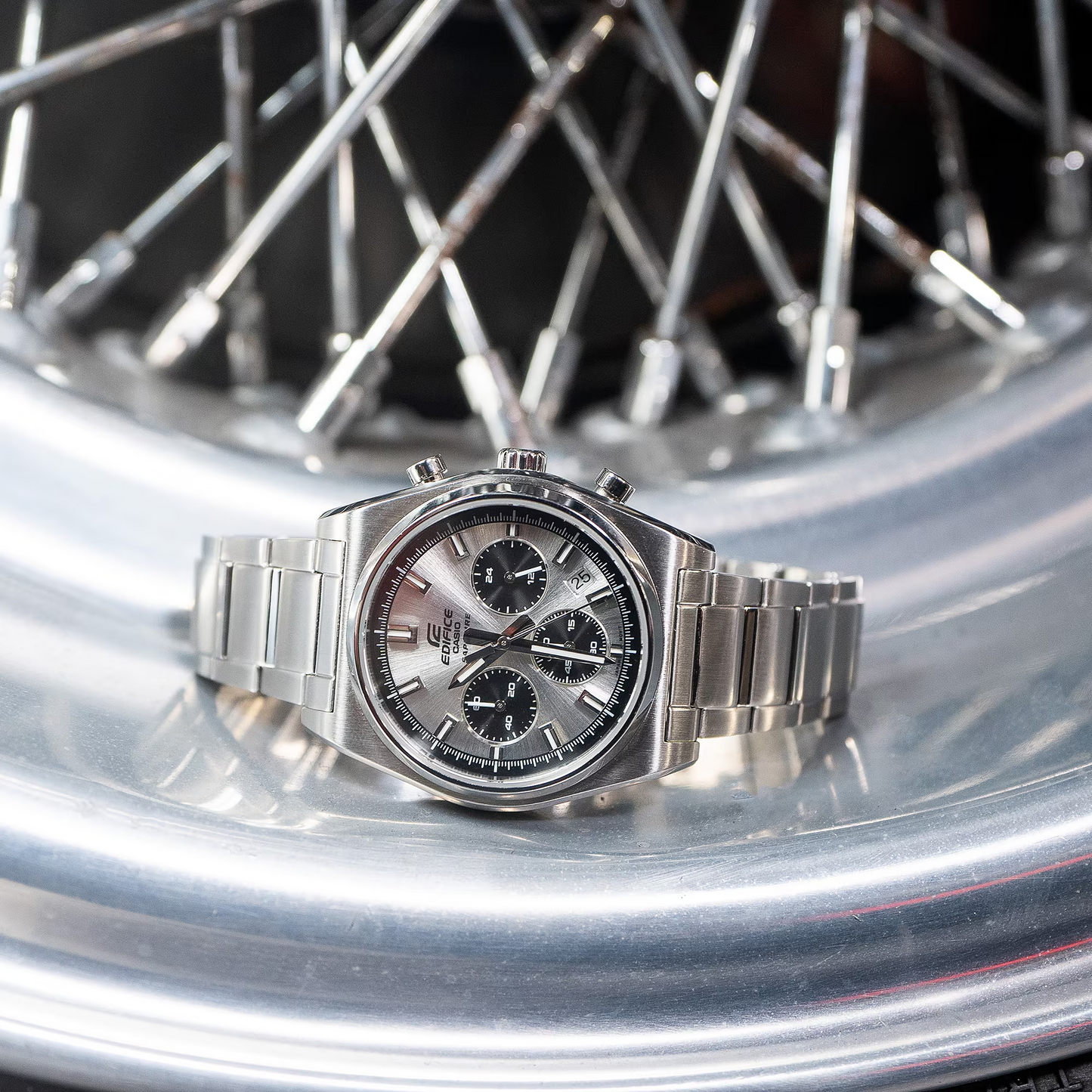 EDIFICE STANDARD CHRONOGRAPH MEN WATCH EFB-730D-7AVUDF