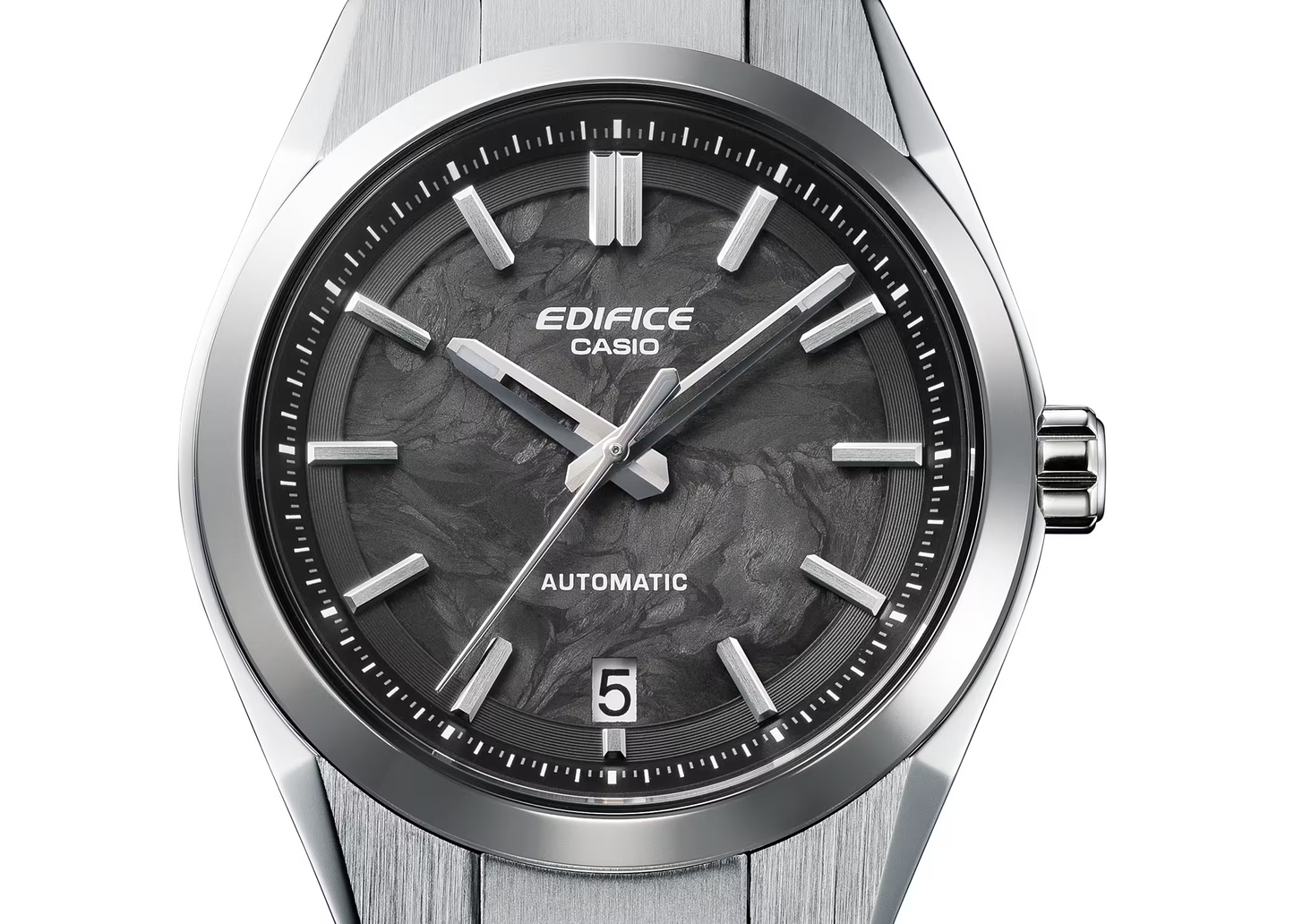EDIFICE EFK-100CD-1ADR FORGED CARBON AUTOMATIC MENS WATCH