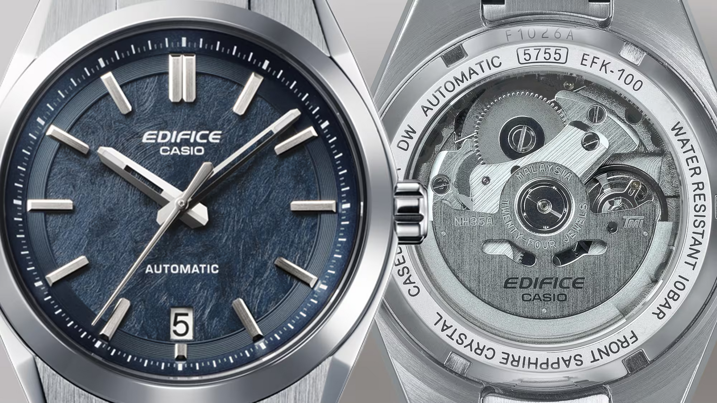 EDIFICE EFK-100D-2ADR AUTOMATIC MENS WATCH