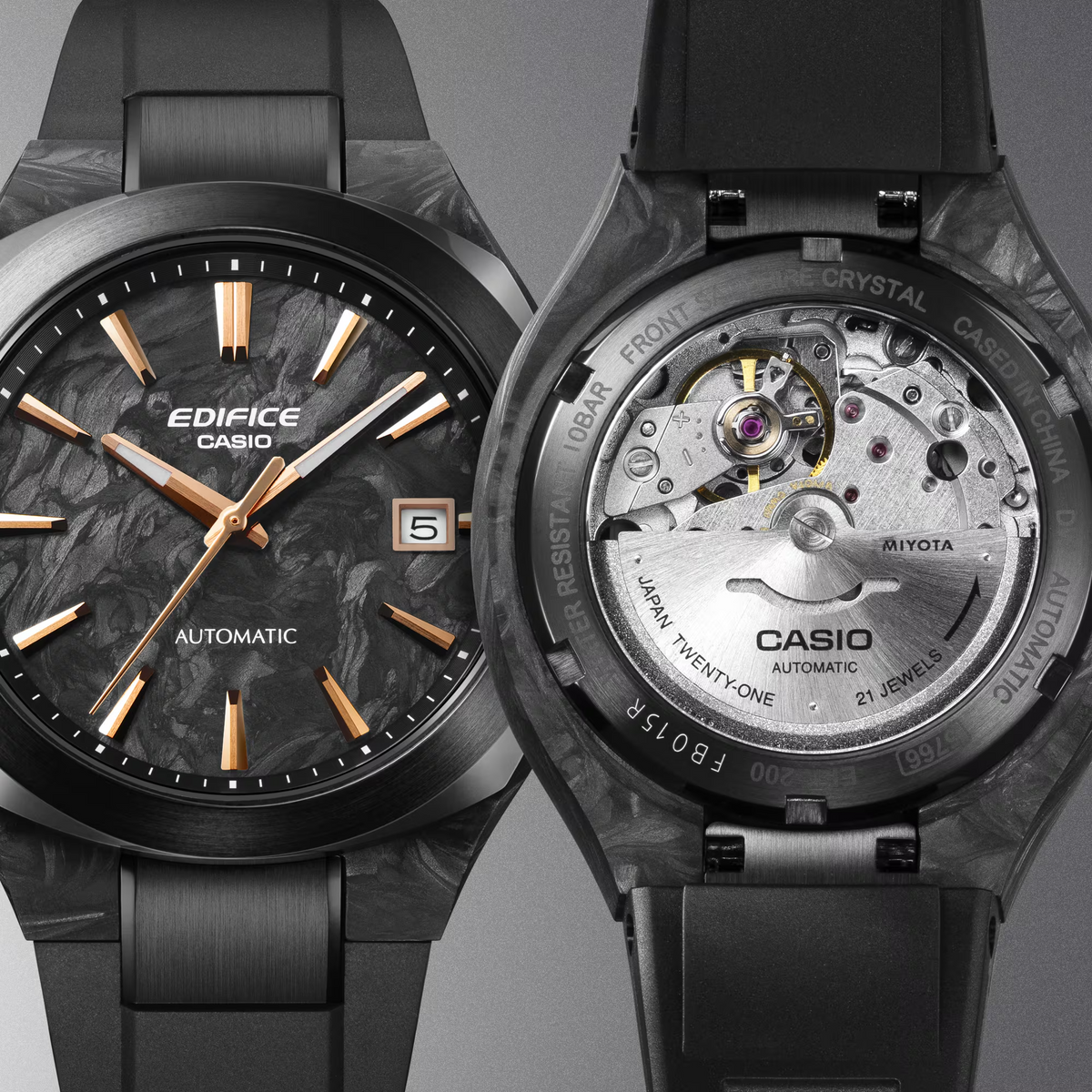 EDIFICE EFK-200D-2ADR AUTOMATIC MENS WATCH