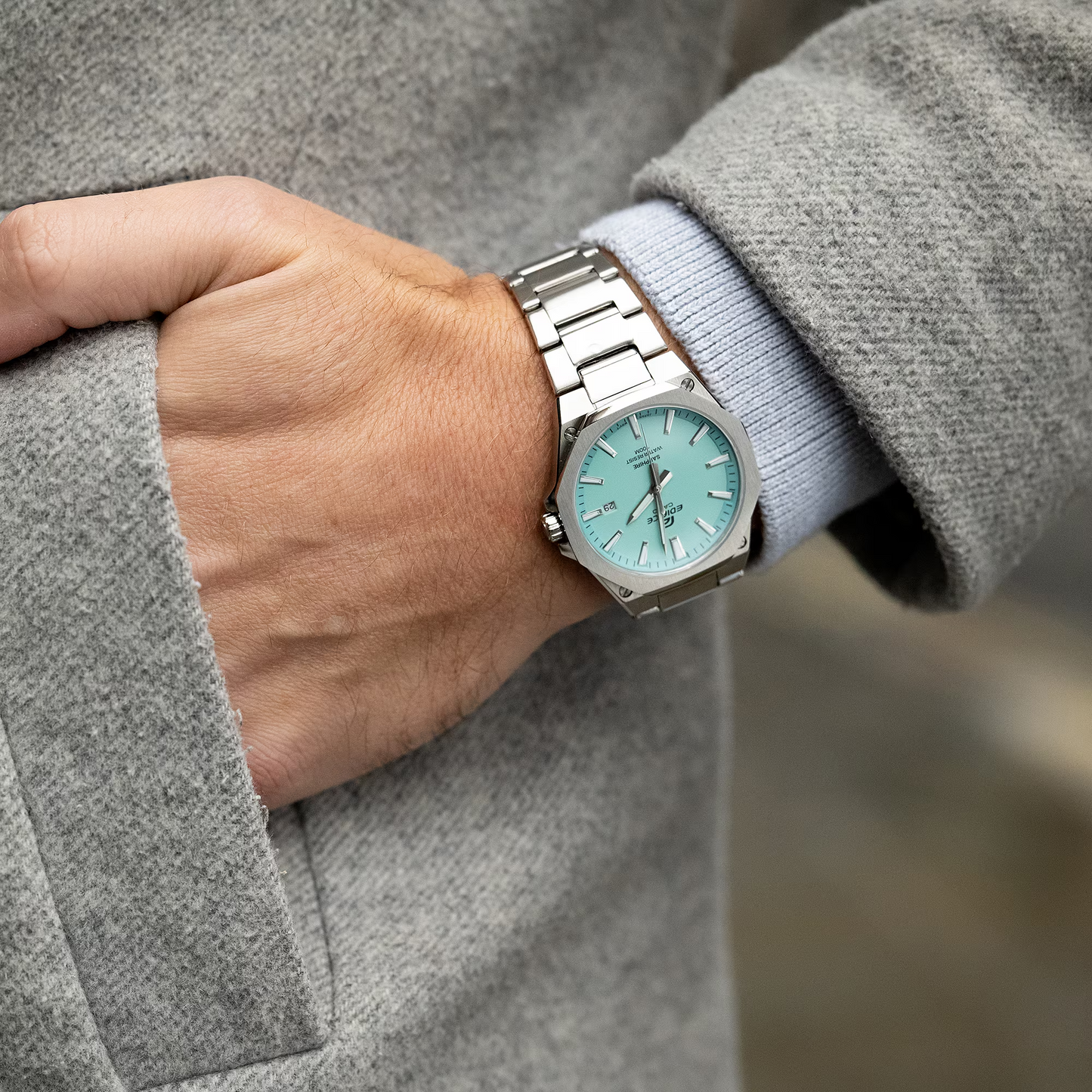 EDIFICE ANALOG MEN WATCH EFR-S108D-2BVUDF