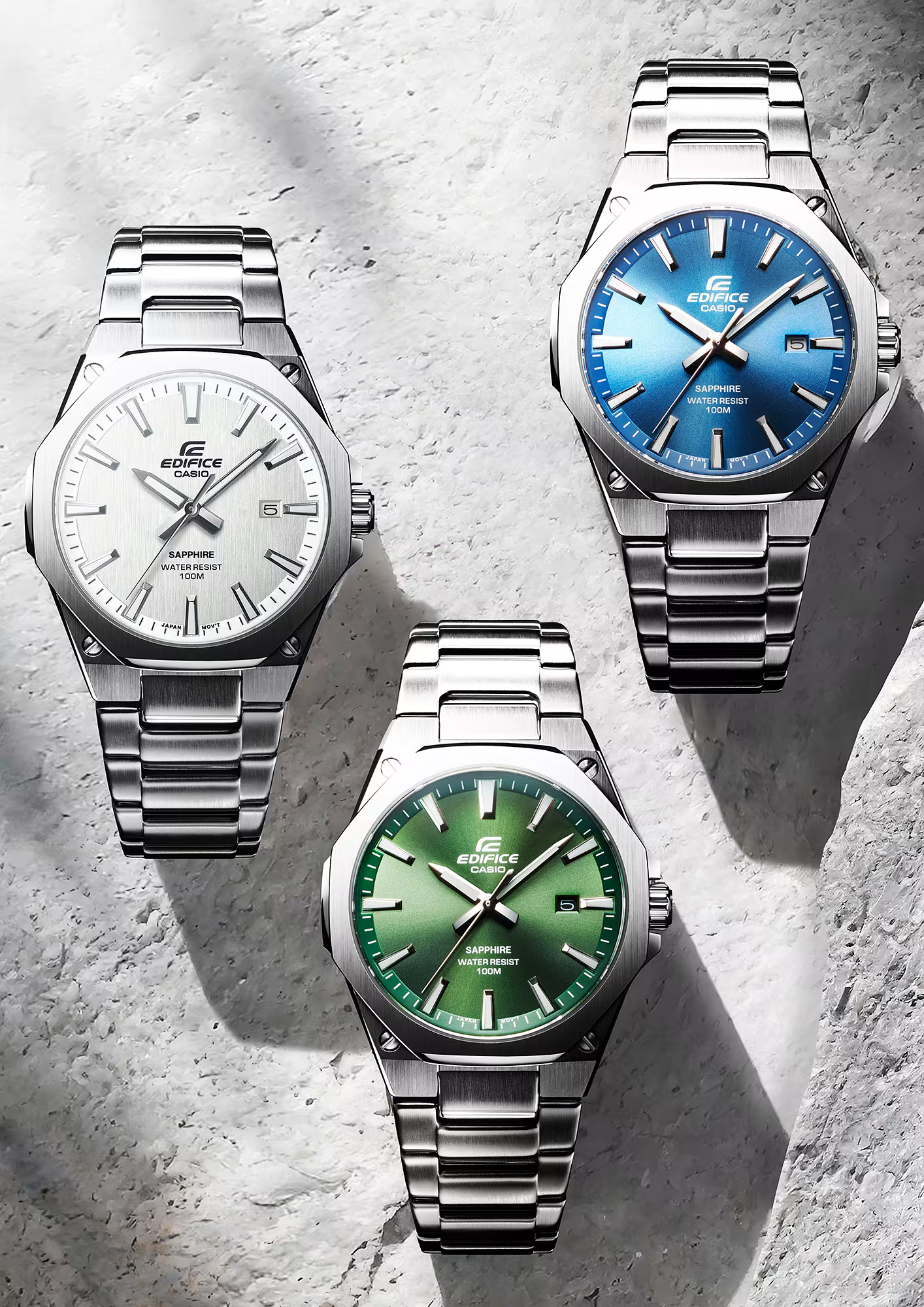 EDIFICE ANALOG MEN WATCH EFR-S108D-7AVUDF