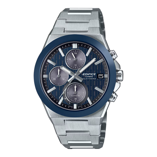EDIFICE SOLAR-POWERED CHRONOGRAPH MEN WATCH EFS-S650D-2ADF