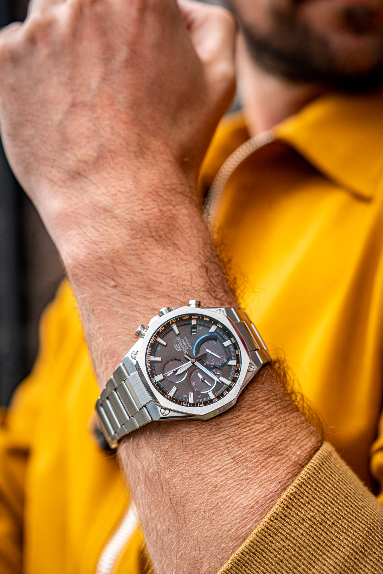 EDIFICE SMARTPHONE LINK WATCH EQB-1100D-1ADR