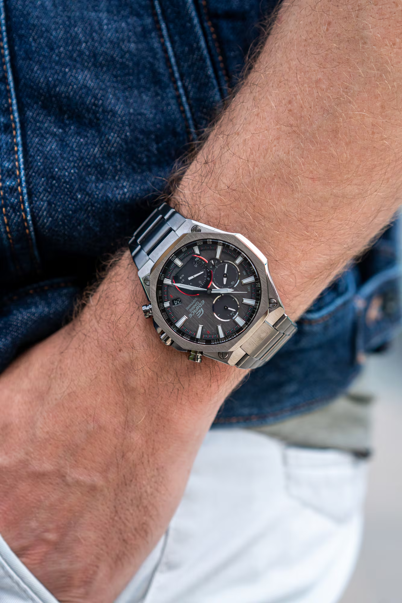 EDIFICE SMARTPHONE LINK WATCH EQB-1100DC-1ADR