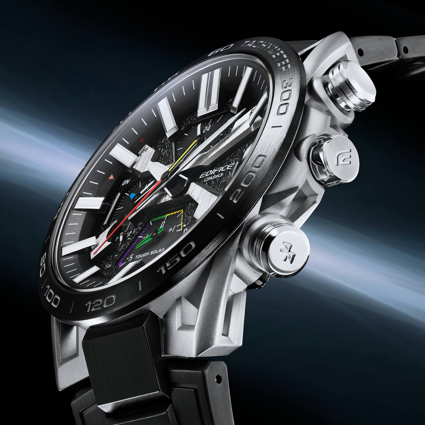 EDIFICE SMARTPHONE LINK MEN WATCH EQB-2000DC-1ADR