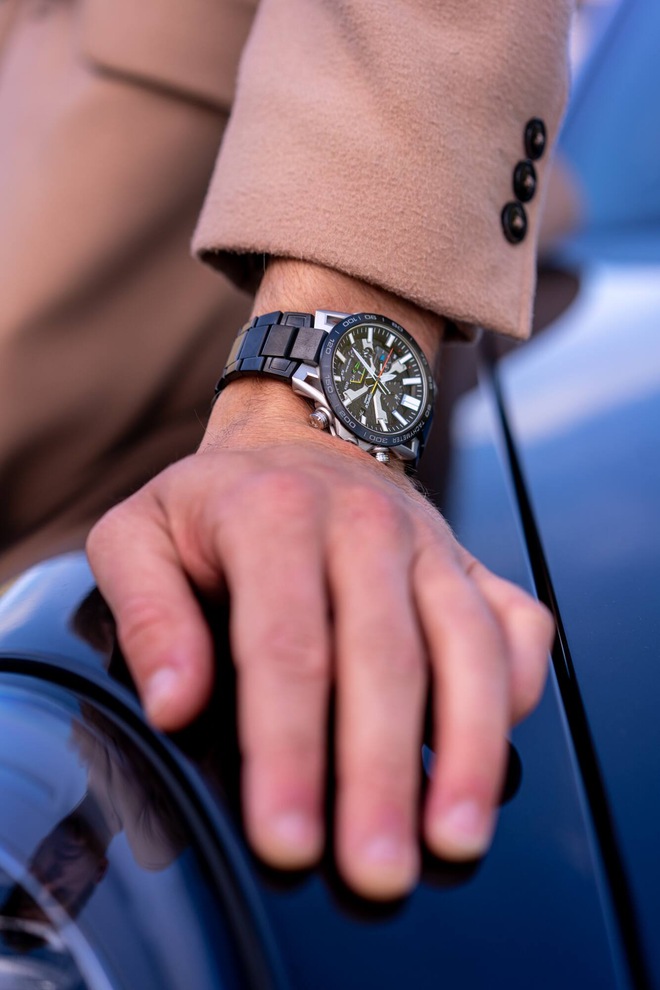 EDIFICE SMARTPHONE LINK MEN WATCH EQB-2000DC-1ADR