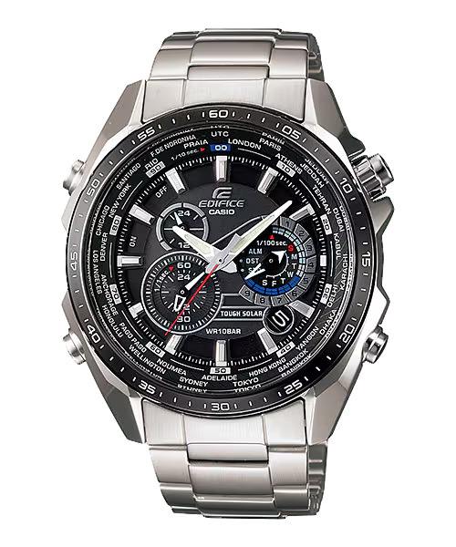 EDIFICE SOLAR POWERED CHRONOGRAPH Men Watch EQS-500DB-1A1DR