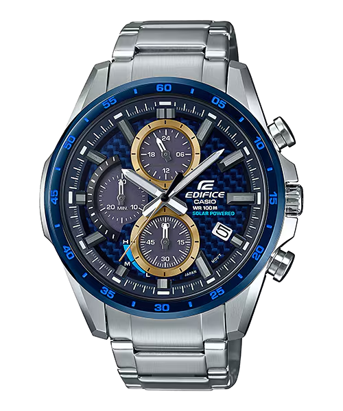 EDIFICE SOLAR POWERED CHRONOGRAPH Men Watch EQS-900BCD-2AVUDF