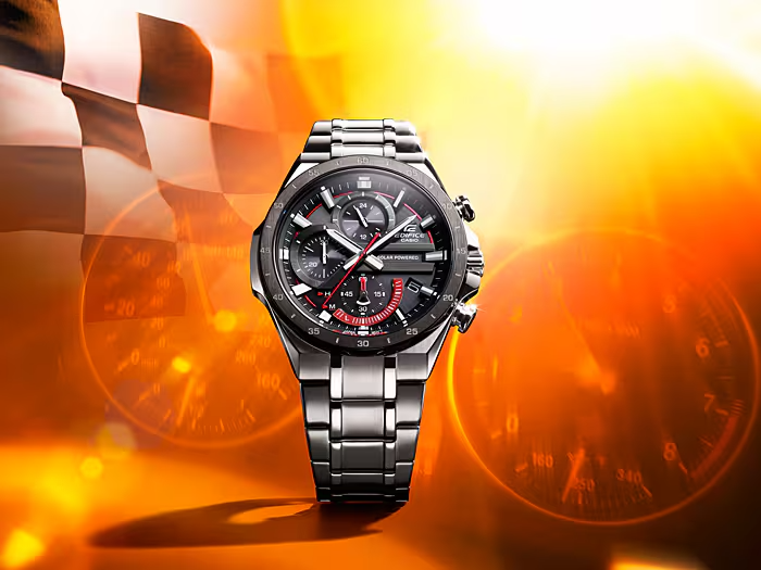 EDIFICE SOLAR POWERED CHRONOGRAPH Men Watch EQS-920DB-1AVUDF