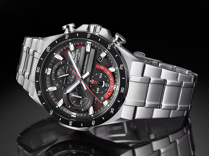 EDIFICE SOLAR POWERED CHRONOGRAPH Men Watch EQS-920DB-1AVUDF