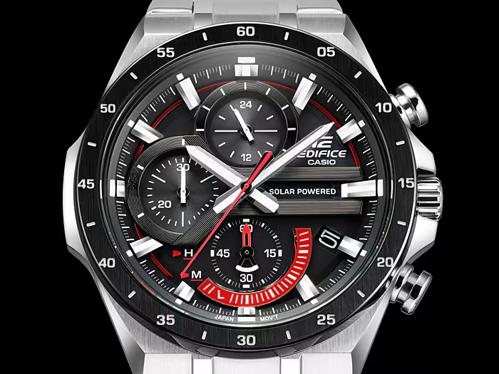EDIFICE SOLAR POWERED CHRONOGRAPH Men Watch EQS-920DB-1AVUDF