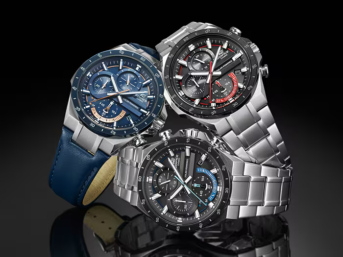 EDIFICE SOLAR POWERED CHRONOGRAPH Men Watch EQS-920DB-1AVUDF