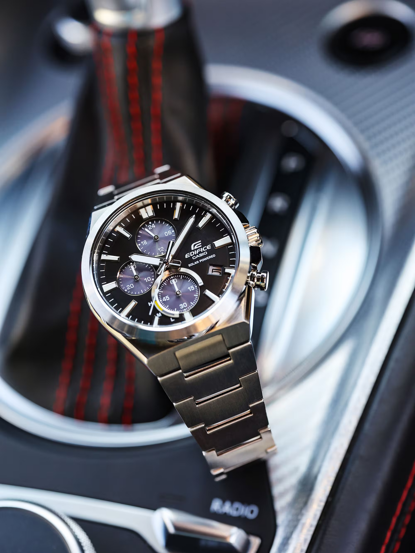 EDIFICE SOLAR POWERED CHRONOGRAPH Men Watch EQS-950D-1AVUDF