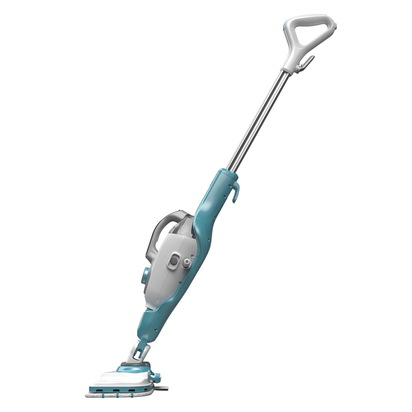BLACK & DECKER 1600W 500ml Steam Mop 2in1, 8m Cord and 20sec HeatUp Time For Floor, Handheld Mode Kills 99.9% Germs With Super Heated Steam, That Cleanes &Sanitizes- BHSM1610DSM-GB