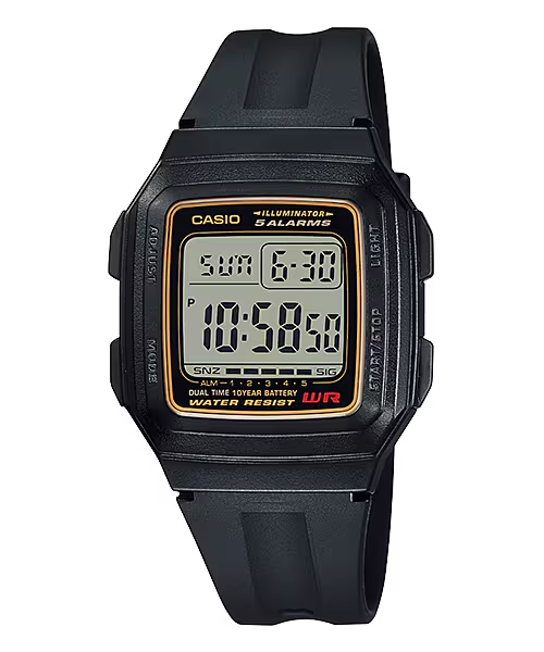 CASIO DIGITAL UNISEX WATCH F-201WA-9ADF